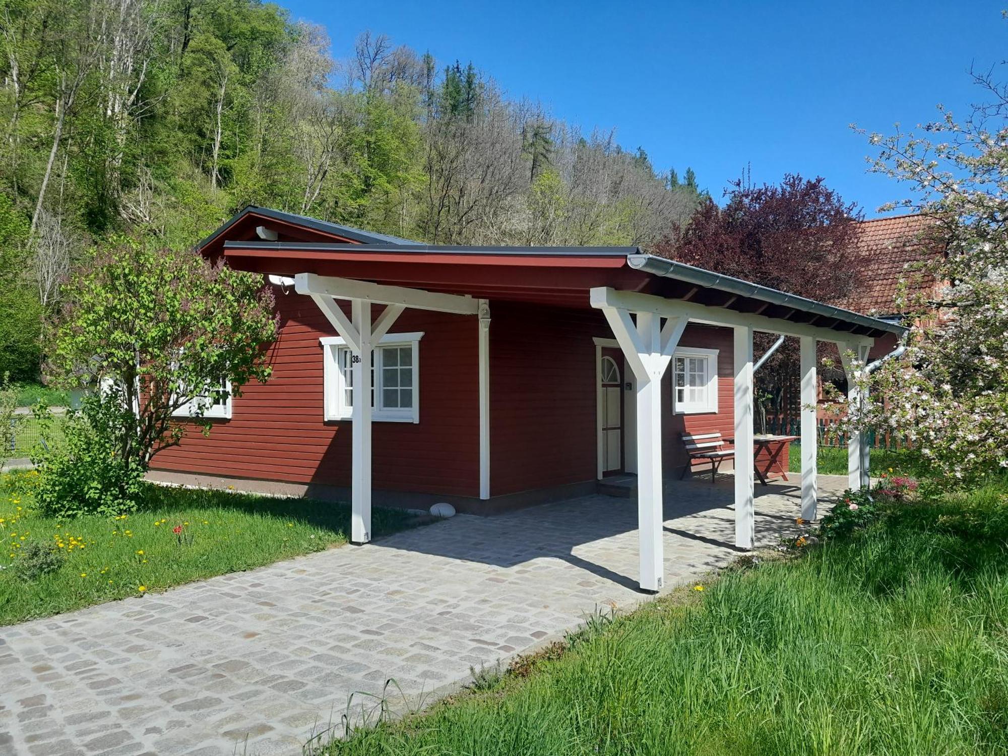 Ferienhaus Am Wald Wippra Exterior foto